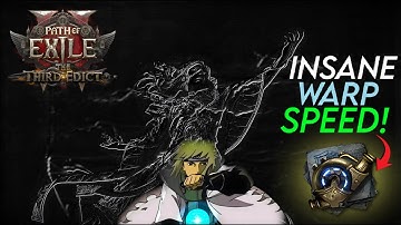 The FASTEST Spellcaster - Lightning Warp Bloodmage - PoE 2 0.3