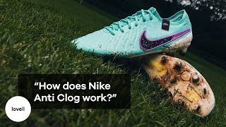 How does Nike SG Anti-Clog Work?