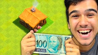 O QUE 100 REAIS FAZEM NUMA NOVA VILA DO CLASH OF CLANS?