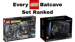 Every LEGO Batcave Set Ranked (2006-2023)