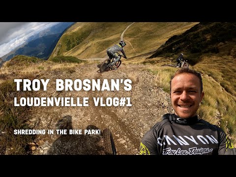 Shredding HARD in Loudenvielle! 2 days of laps in the bike park! Vlog#1