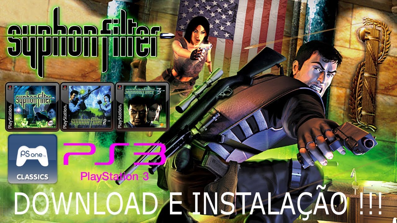 Syphon Filter 3 ROM (ISO) Download for Sony Playstation / PSX 