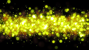 yellow light bokeh particle line loop animation - Download Stock Footage