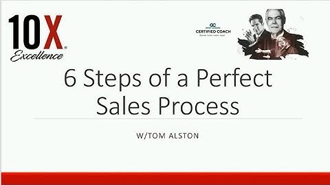6 Steps of a Perfect Sales Process Webinar