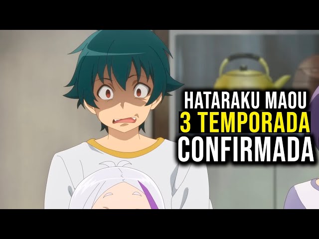É Hoje!! Hataraku maou-sama 2° temporada parte 2 Dublado 🇧🇷. 