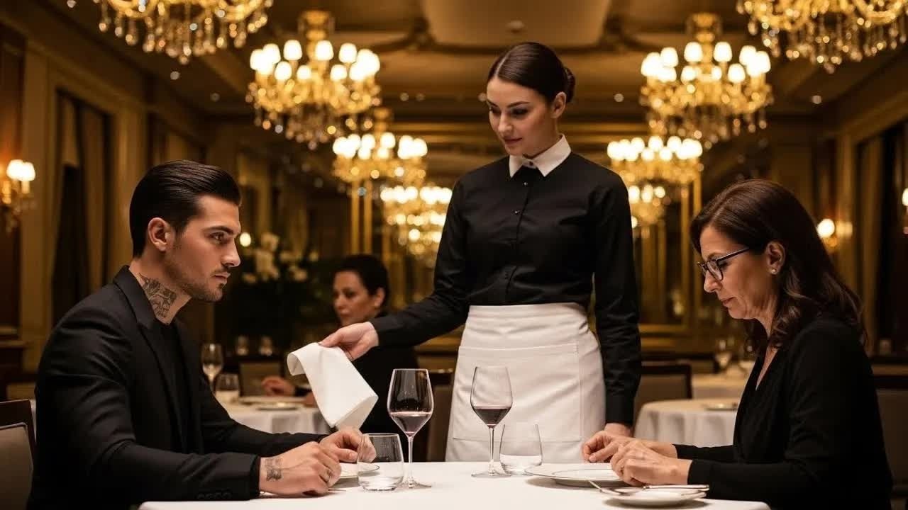 Kellnerin versteckt Zettel im Servietten des Mafiabosses – „Deine Mutter hat dich verraten, geh!