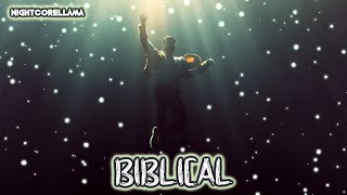 Calum Scott - Biblical (Lyrics) | Nightcore LLama Reshape