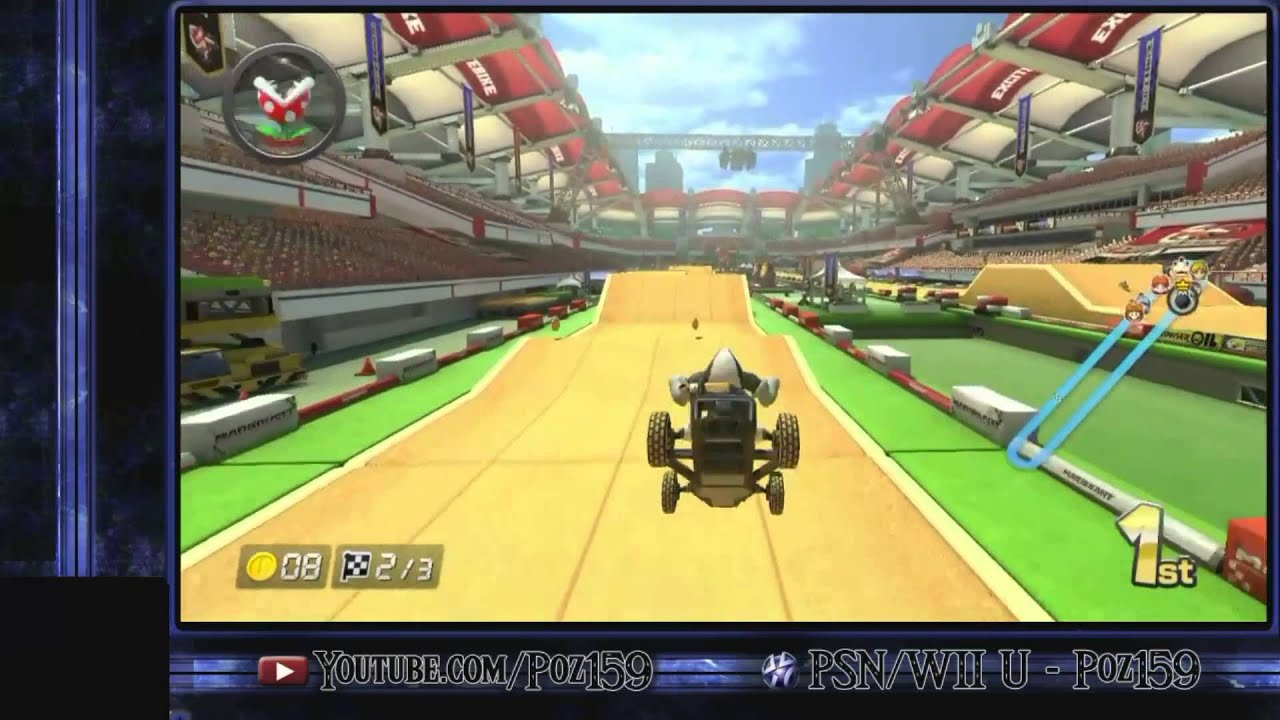 mario kart 8 excitebike track mario kart 8 excitebike track