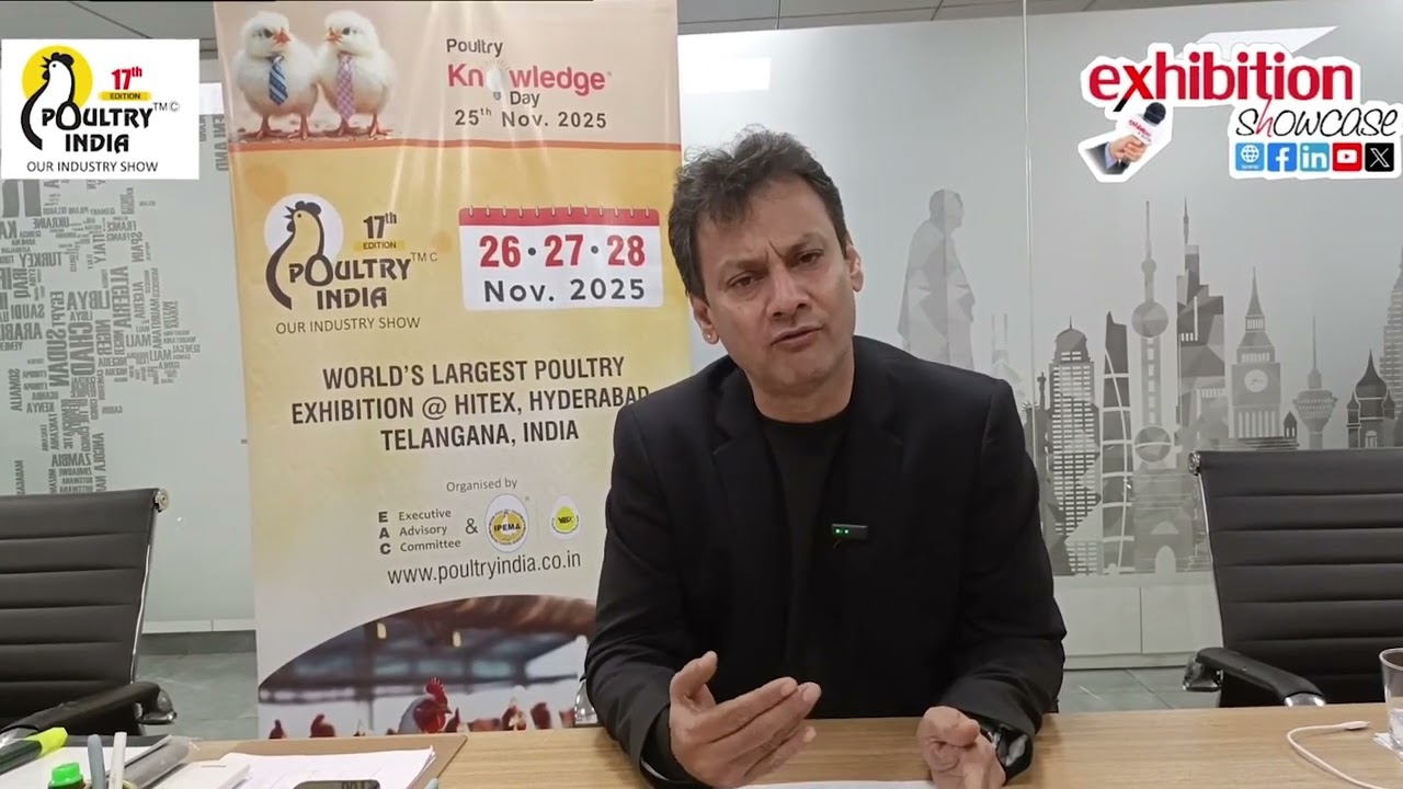 Mr. Uday Singh Bayas, President IPEMA, talks about Poultry India Expo 2025