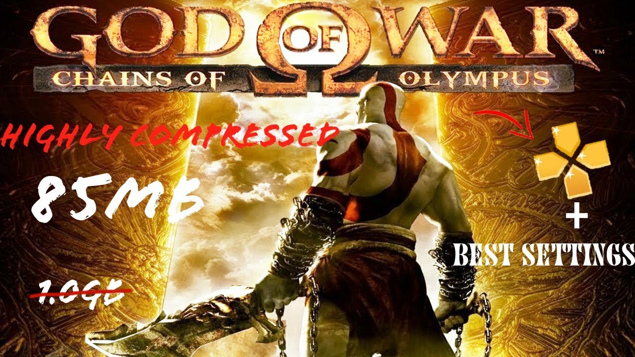 God of War Chains of Olympus PPSSPP Download Android 200 MB