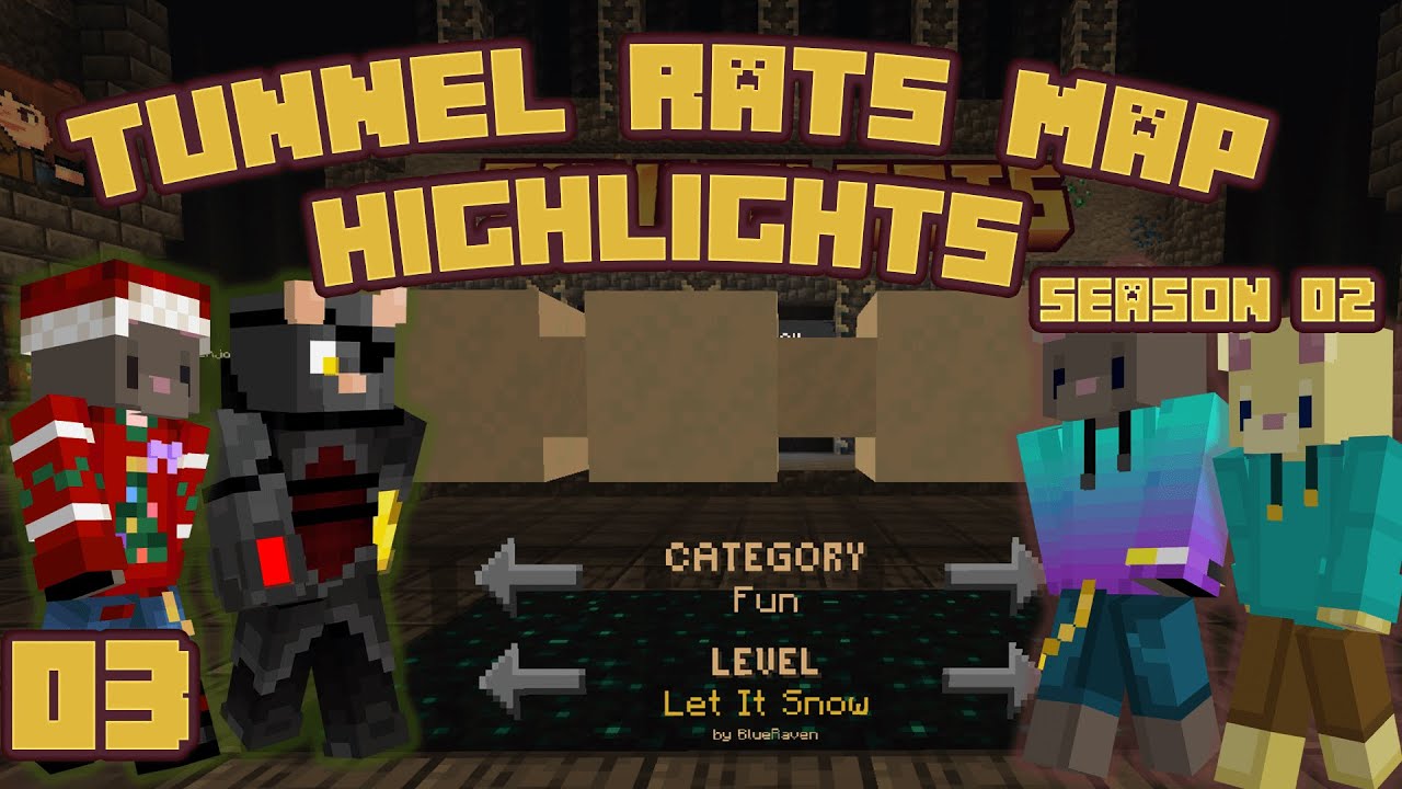 Maps 0 Rats Tunnel Rats Map Highlights Season 2: 'Let It Snow' - Ep 03 - YouTube