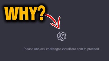 "Please Unblock Challenges. Cloudflare.com to Proceed" ERROR On ChatGPT - Full Guide