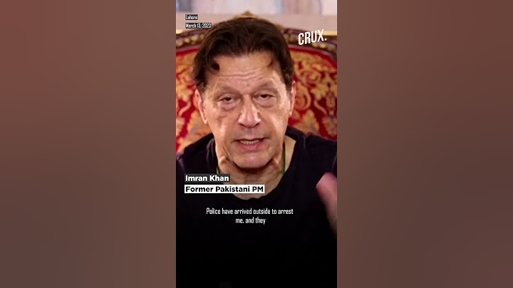 Imran Khan’s Supporters Clash With Pakistan Police In Lahore