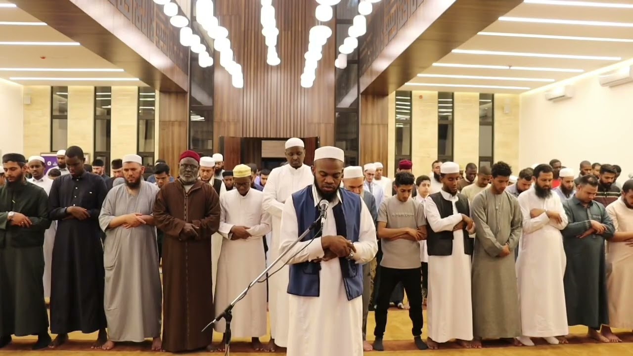 صلاة العشاء بإمامة الشيخ أحمد صالح رجب _مسجد طارق بن زياد-بنغازي _ماتيسر من سورة الإنسان برواية ورش