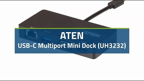 ATEN USB-C Multiport Mini Dock (UH3232)