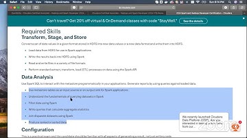 Cloudera Certified Associate - Hadoop and Spark Developer (CCA 175) Review