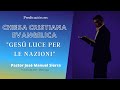 II Predicación del pastor José Manuel Sierra en La Iglesia Cristiana evangélica, Milán, Italia.