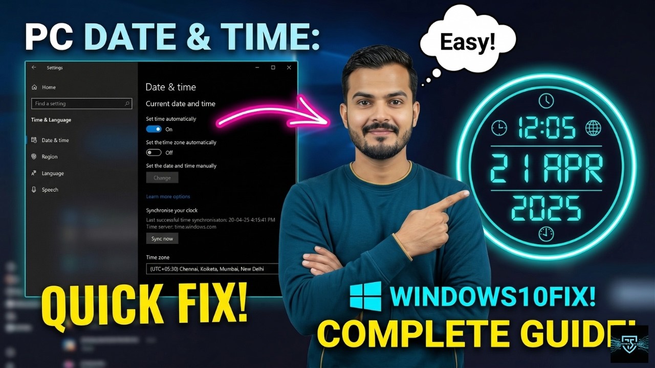 How To Set Date And Time In Laptop PC In 2025 Laptop Time Setting how-to-set-date-and-time-in-laptop-pc-in-2025-laptop-time-setting