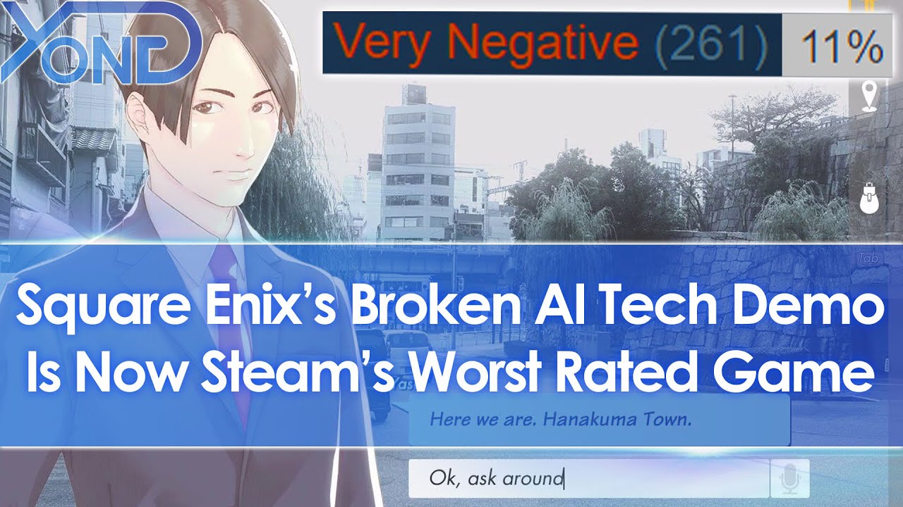 Square Enix’s Broken AI Tech Demo Portopia Serial Murder Case Now Steam’s Worst Rated Game…