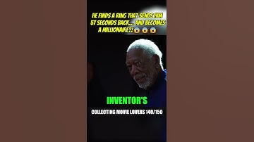 He Finds a Ring That Sends Him 57 Seconds Back… And Becomes a Millionaire?!😱😱😱 #movierecap #shorts