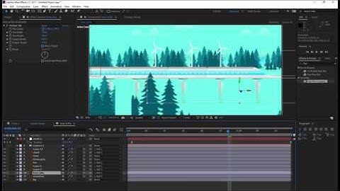 Animating a Scene in After Effects - After Effects Tutorial - Easy Method #GSFXMentor #gsfxmentor