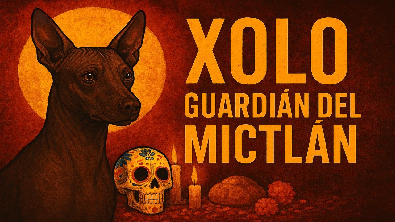 “El Xoloitzcuintle y el Mictlán: El Secreto Mejor Guardado del Día de Muertos”🐕💀