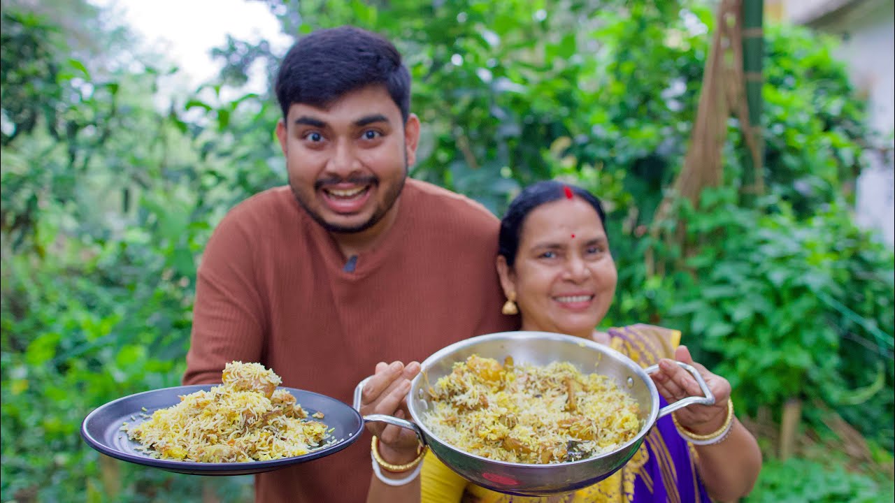 Jackfruit Veg Biryani Recipe | আজ কচি পাঁঠার বদলে গাছ পাঁঠা দিয়ে বানালাম কাঁঠালের বিরিয়ানি রেসিপি