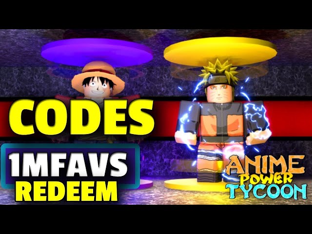 NEW* ALL WORKING CODES FOR ANIME POWER TYCOON 2022! ROBLOX ANIME POWER  TYCOON CODES 