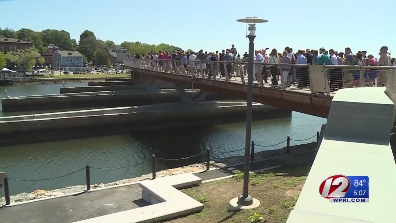 $22M Providence Pedestrian Bridge now open