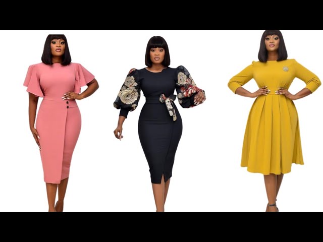 Elegant Corporate And Office Gowns For Stylish Ladies - Fashion - Nigeria