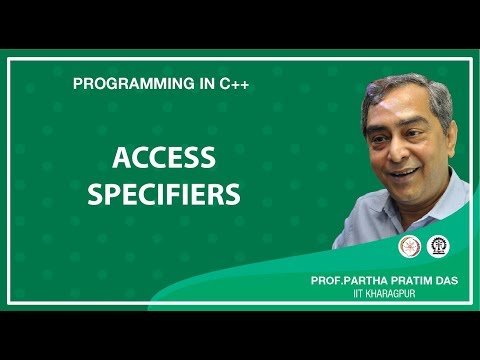 Access Specifiers (Lecture 21)