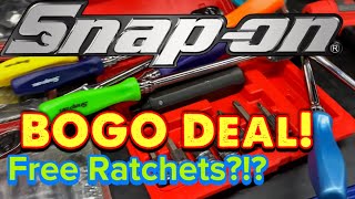 Snap On Friday: Colored Handle Ratchet BOGO Deals ! screenshot 5