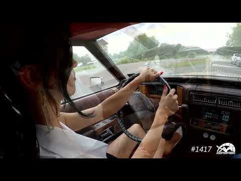 Pedal Pumping April Lee #1417 - Taking the 1980 Coupe Deville for a Spin
