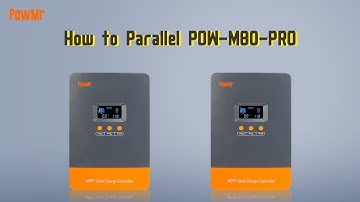 How to Parallel POW- M80- PRO Controllers for Maximum Power!