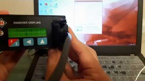 Reading route data from a Hanover ERIC controller to PC