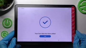 How to Set Up Face Unlock on TCL NxtPaper 10s - Add Face Recognition