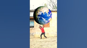 Unknown planet falls to earth Funny vfx magic | Funny short video #short #shorts #youtubevideo