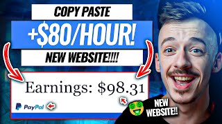 (NEW WEBSITE!) Earn $80/HOUR Doing This COPY & PASTE Method! | Make Money Online For Beginners 2023