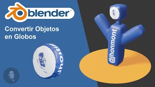 Convertir Objetos a Globos en Blender