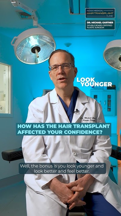 🌱Boosting Confidence Dr. Gartner's Hair Story / hairtransplantresults