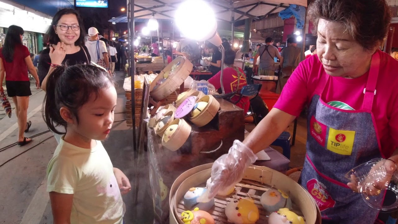 ซาลาเปา...น่ารัก ถนนคนเดินสันกำแพงEP2 Sankumpang walking street