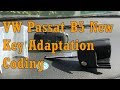 VW Passat B5.5 How to Program New Keys adaptation to  Remote Key Fob Reprogramming Key Chip Recode