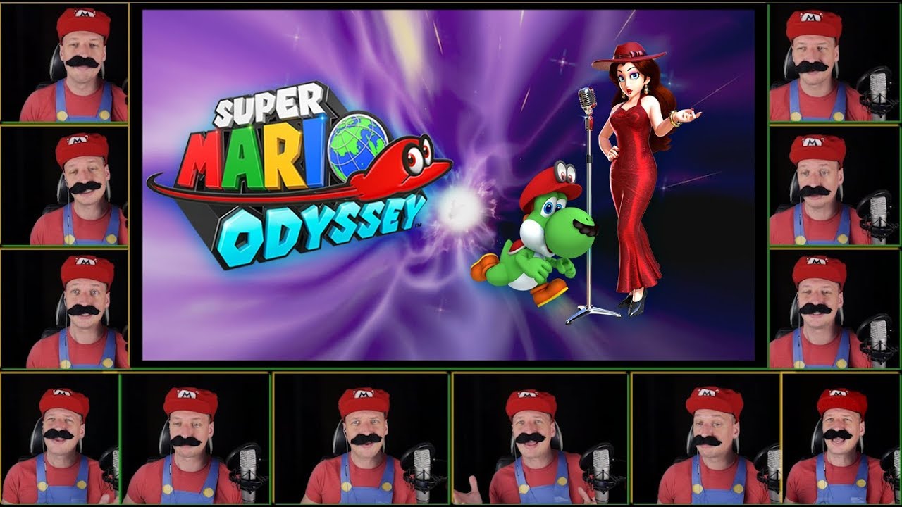 Jump Up, Super Star! KARAOKE Acapella Super Mario Odyssey (SingA