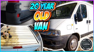 Deep cleaning a 20 year old Van/ Peugeot Boxer neglected van get a make over.