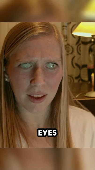 A woman's mouth and eyes suddenly disappeared | Movie Recap #shorts #movierecap