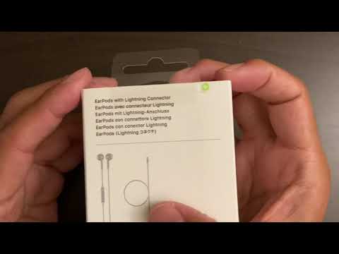 Apple EarPods Lightning Connector Unboxing (iPhone)