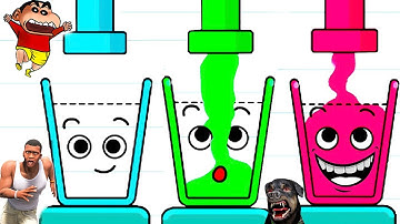 SHINCHAN FILL 100+ GLASS IN HAPPY GLASS | NOOB Vs PRO Vs HACKER with CHOP | DREAM SQUAD OP