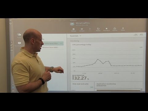 Quick demo of the Azure Preview Portal