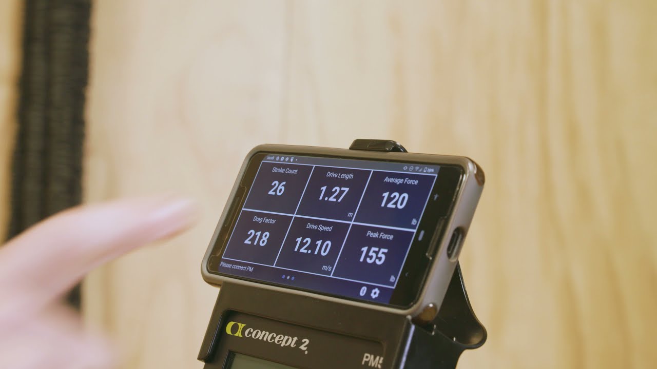 Connecting ErgData to your Concept2 PM5 using Bluetooth