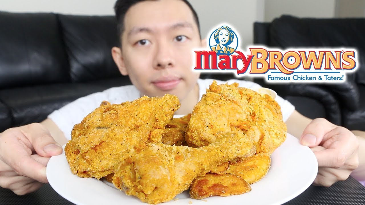 MARY BROWN'S MUKBANG (Fried Chicken, Taters, Mac & Cheese) | Crunchy ...